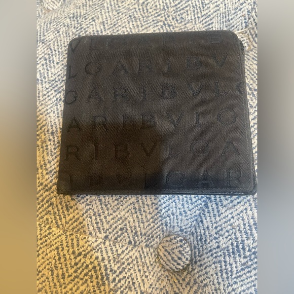 BVLGARI Other - BVLGARI Monogram Leather Wallet